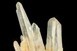 Tangerine Quartz Crystal Cluster - Madagascar #156945-1